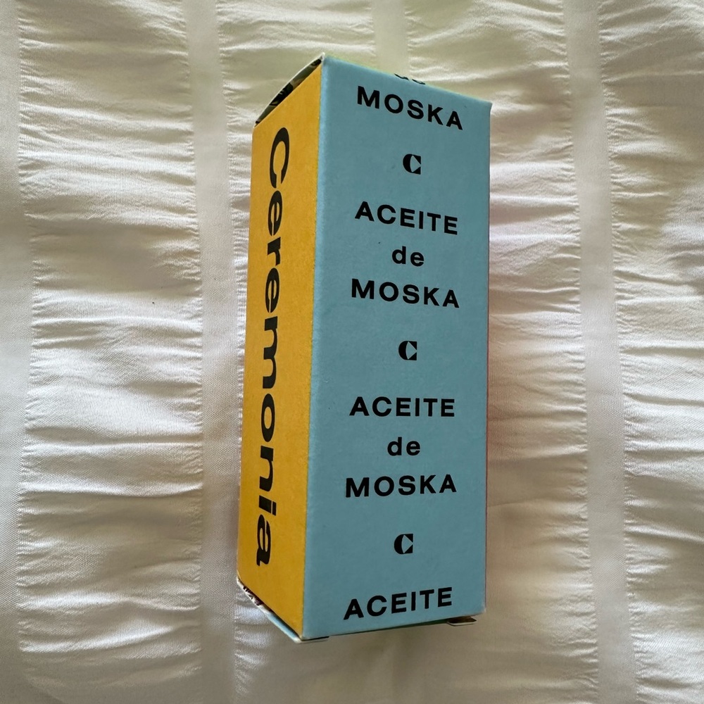 New CEREMONIA Aceite de Moska Pre-Shampoo Scalp & Hair Oil